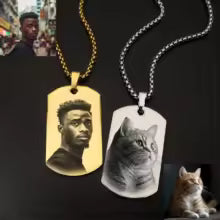 Collier Médaille Militaire Personnalisée