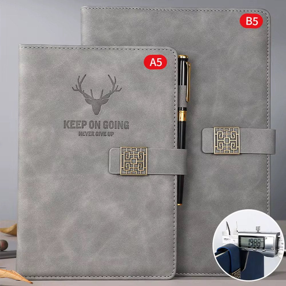 BLOC-NOTE PERSONNALISÉ EN CUIR