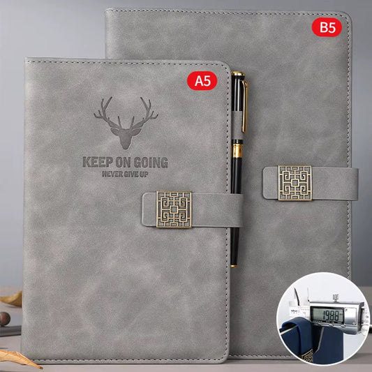 BLOC-NOTE PERSONNALISÉ EN CUIR